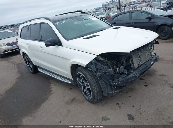 4JGDF7DE6HA833401 2017 MERCEDES-BENZ GLS 550 White Przód prawy
