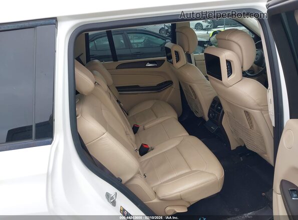 4JGDF7DE6HA833401 2017 MERCEDES-BENZ GLS 550 White Widok naklejki z numerem VIN