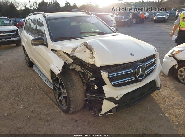 4JGDF7DE6JB044357 2018 MERCEDES-BENZ GLS 550 Белый Передняя правая четверть