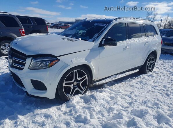 4JGDF7DEXHA897358 2017 MERCEDES-BENZ GLS White Передня ліва чверть
