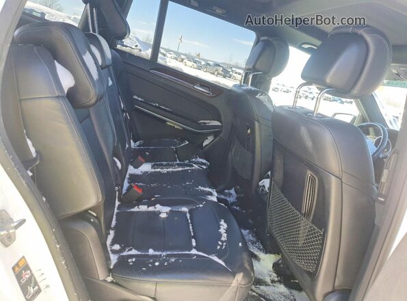 4JGDF7DEXHA897358 2017 MERCEDES-BENZ GLS White Вид задньої частини салону