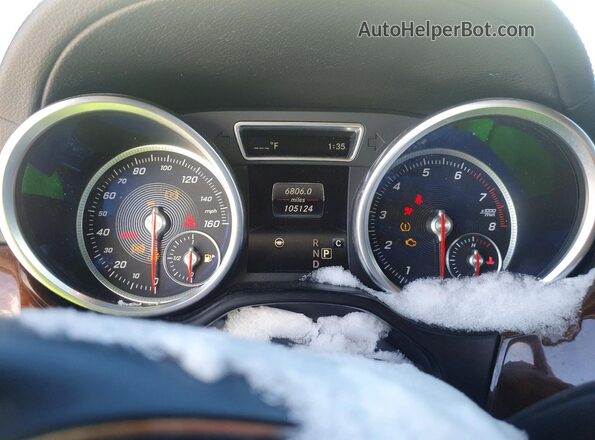 4JGDF7DEXHA897358 2017 MERCEDES-BENZ GLS White Вид щитка приладів