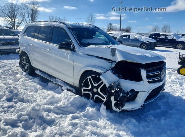 4JGDF7DEXHA897358 2017 MERCEDES-BENZ GLS White Передня права чверть