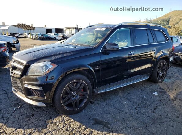 4JGDF7EE7GA668682 2016 MERCEDES-BENZ GL-CLASS Black Առջևի ձախ երեք քառորդ տեսարան