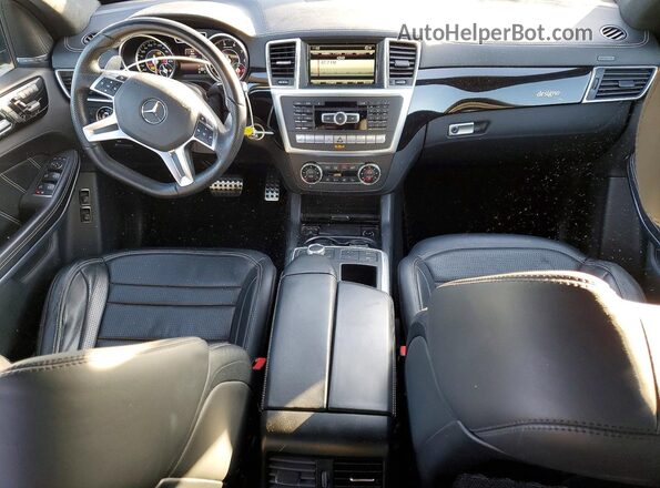 4JGDF7EE7GA668682 2016 MERCEDES-BENZ GL-CLASS Black Առջևի վահանակի տեսք