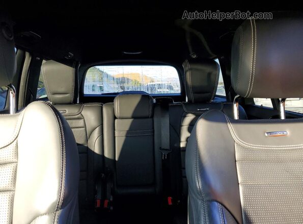 4JGDF7EE7GA668682 2016 MERCEDES-BENZ GL-CLASS Black Հետևի նստատեղերի տեսք
