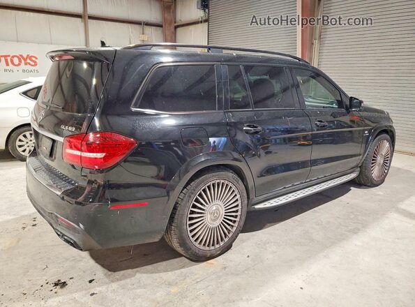 4JGDF7FE0HA943793 2017 MERCEDES-BENZ GLS Черный Задняя правая четверть
