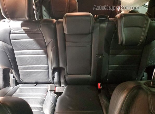 4JGDF7FE0HA943793 2017 MERCEDES-BENZ GLS Черный Вид задних сидений
