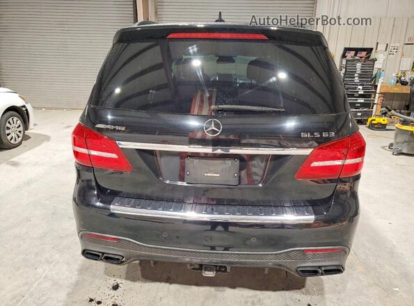 4JGDF7FE0HA943793 2017 MERCEDES-BENZ GLS Черный Вид сзади