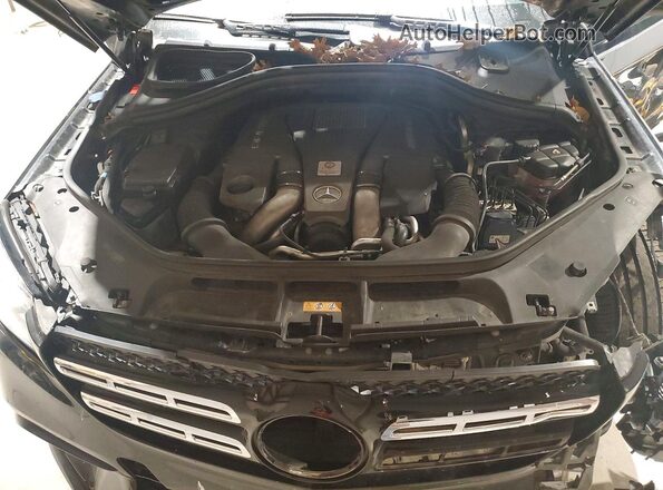 4JGDF7FE0HA943793 2017 MERCEDES-BENZ GLS Черный Вид подкапотного пространства