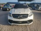 2018 Mercedes Benz Gls 63 Amg 4matic White vin: 4JGDF7FE3JB107105