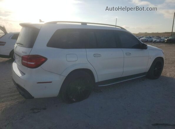 4JGDF7FE3JB107105 2018 MERCEDES-BENZ GLS White Trasero derecho