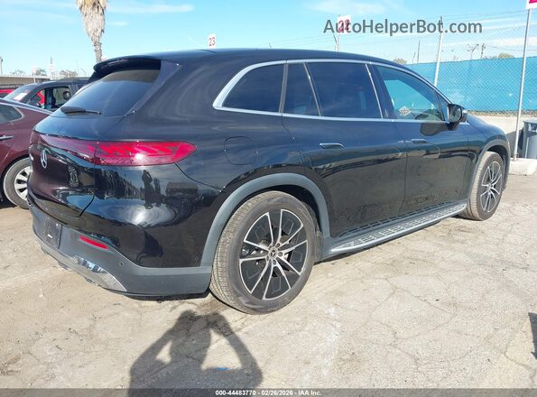 4JGDM2DB0PA005745 2023 MERCEDES-BENZ EQS 450+ SUV Black უკანა მარჯვენა