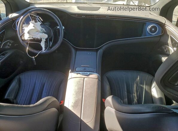 4JGDM2DB0RA033144 2024 MERCEDES-BENZ EQS Black Առջևի վահանակի տեսք