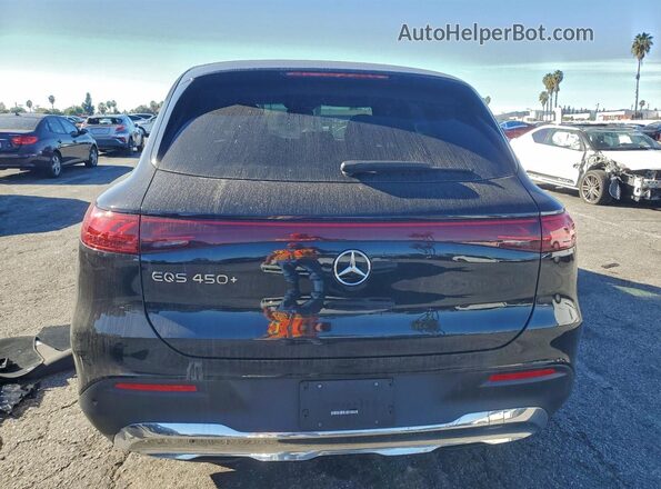 4JGDM2DB0RA033144 2024 MERCEDES-BENZ EQS Black Հետևի տեսք