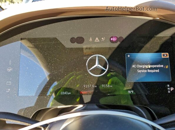 4JGDM2DB8RA033957 2024 MERCEDES-BENZ EQS Black Սարքավորումների վահանակի տեսք