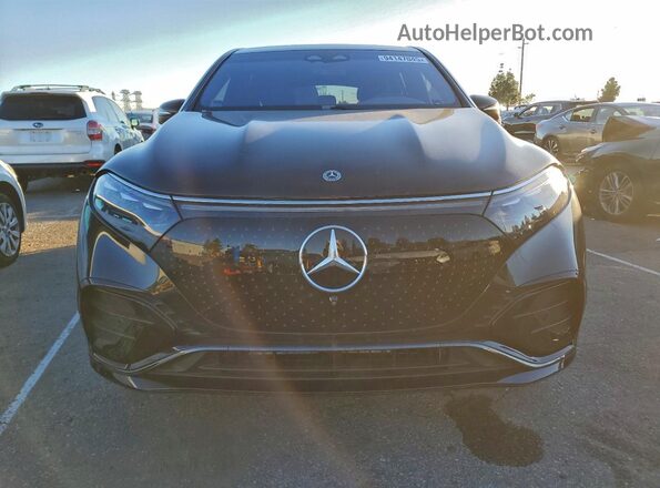 4JGDM2DB8RA033957 2024 MERCEDES-BENZ EQS Black Դիմացի տեսք