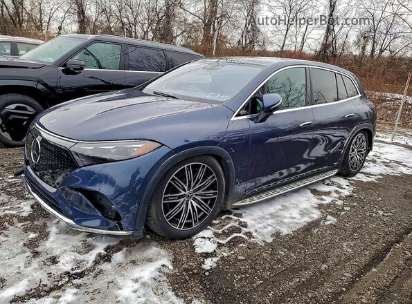 4JGDM2EB1PA029678 2023 MERCEDES-BENZ EQS Blue Front left