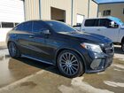 2019 Mercedes-benz Gle Coupe 43 Amg Black vin: 4JGED6EB2KA133701