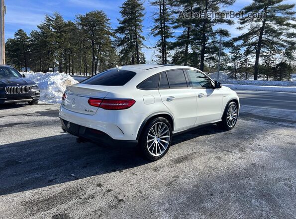 4JGED6EB3KA138485 2019 MERCEDES-BENZ GLE Белый Передняя правая четверть