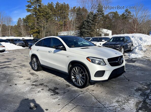 4JGED6EB3KA138485 2019 MERCEDES-BENZ GLE Белый Передняя левая четверть