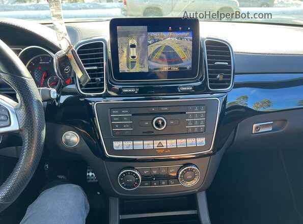 4JGED6EB3KA138485 2019 MERCEDES-BENZ GLE Белый Вид задних сидений