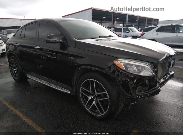4JGED6EB3KA151897 2019 MERCEDES-BENZ AMG GLE 43 COUPE Черный Передняя правая четверть
