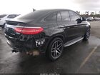 2019 Mercedes-benz Amg Gle 43 Coupe 4matic Черный vin: 4JGED6EB3KA151897