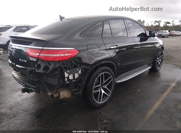 4JGED6EB3KA151897 2019 MERCEDES-BENZ AMG GLE 43 COUPE Черный Задняя правая четверть