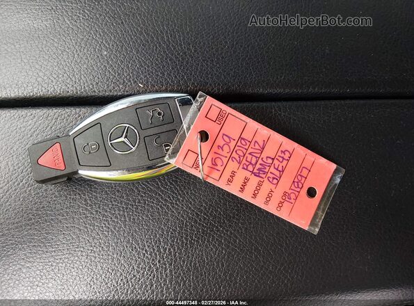 4JGED6EB3KA151897 2019 MERCEDES-BENZ AMG GLE 43 COUPE Черный Вид панели приборов