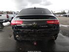 2019 Mercedes-benz Amg Gle 43 Coupe 4matic Черный vin: 4JGED6EB3KA151897