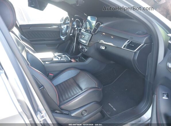 4JGED6EB4GA037219 2016 MERCEDES-BENZ GLE 450 AMG COUPE Серый Вид салона спереди