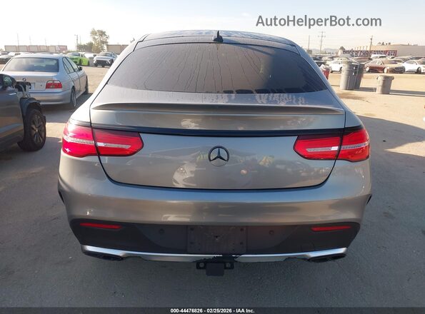 4JGED6EB4GA037219 2016 MERCEDES-BENZ GLE 450 AMG COUPE Серый 