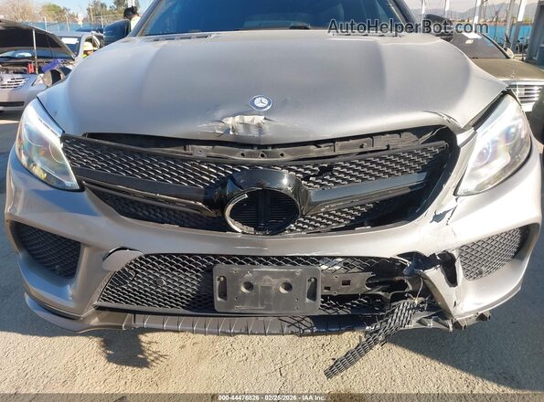 4JGED6EB4GA037219 2016 MERCEDES-BENZ GLE 450 AMG COUPE Серый Вид спереди