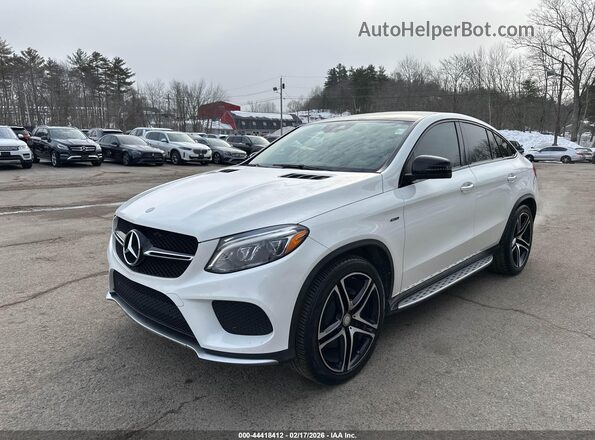 4JGED6EB4GA046521 2016 MERCEDES-BENZ GLE 450 AMG COUPE Белый Передняя левая четверть