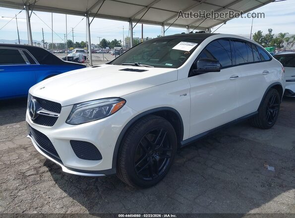 4JGED6EB5JA093631 2018 MERCEDES-BENZ AMG GLE 43 COUPE Белый Передняя левая четверть