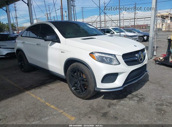 4JGED6EB5JA093631 2018 MERCEDES-BENZ AMG GLE 43 COUPE Белый Передняя правая четверть