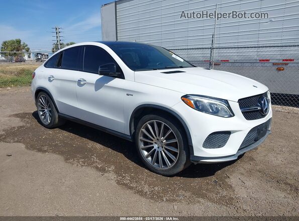 4JGED6EB6HA071082 2017 MERCEDES-BENZ AMG GLE 43 COUPE Белый Передняя правая четверть