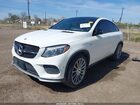2017 Mercedes-benz Amg Gle 43 Coupe 4matic Белый vin: 4JGED6EB6HA071082