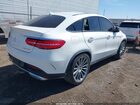 2017 Mercedes-benz Amg Gle 43 Coupe 4matic Белый vin: 4JGED6EB6HA071082