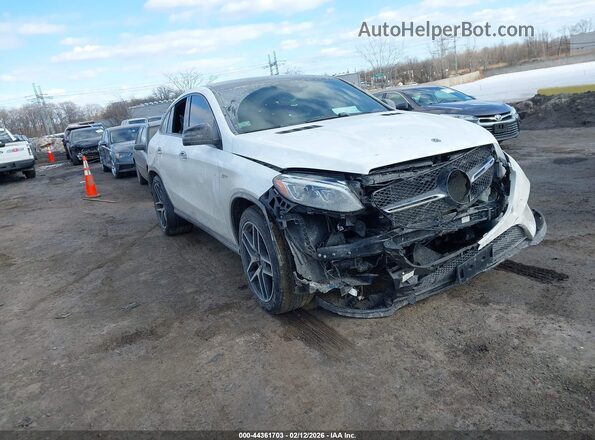 4JGED6EB7JA094909 2018 MERCEDES-BENZ AMG GLE 43 COUPE Белый Передняя правая четверть