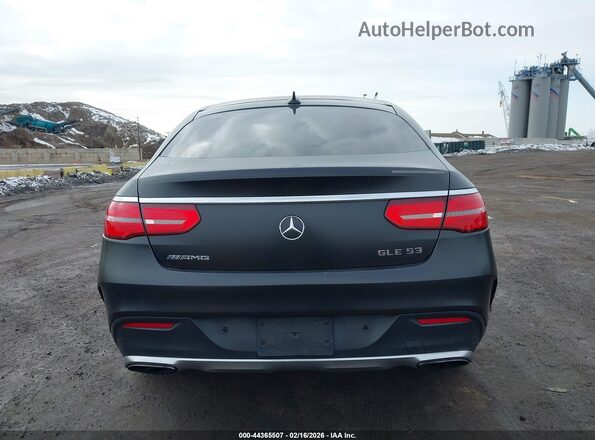4JGED6EB8GA026143 2016 MERCEDES-BENZ GLE 450 AMG COUPE Black 