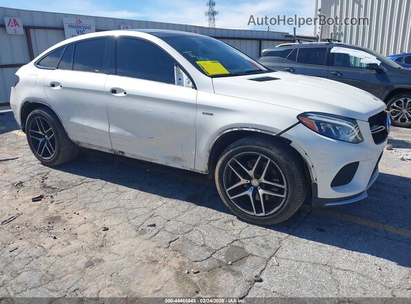 4JGED6EB8GA048756 2016 MERCEDES-BENZ GLE 450 AMG COUPE Белый Передняя правая четверть