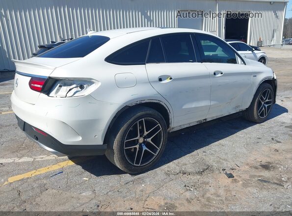 4JGED6EB8GA048756 2016 MERCEDES-BENZ GLE 450 AMG COUPE Белый Задняя правая четверть