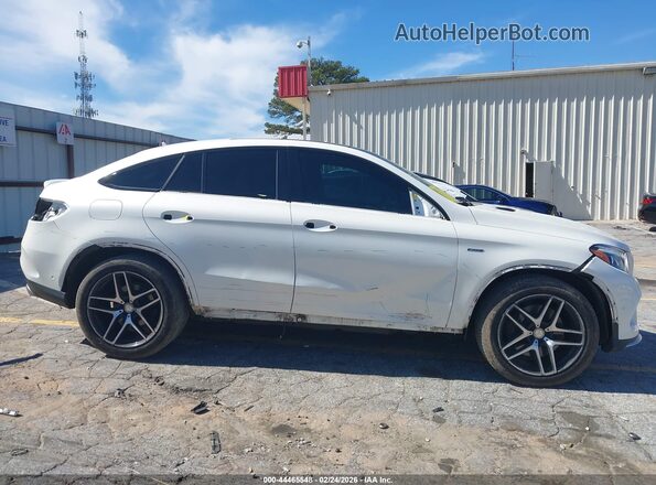 4JGED6EB8GA048756 2016 MERCEDES-BENZ GLE 450 AMG COUPE Белый Панорамный вид салона 360°