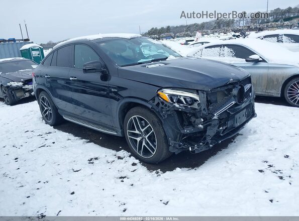 4JGED6EB8KA126672 2019 MERCEDES-BENZ AMG GLE 43 COUPE Black Przód prawy
