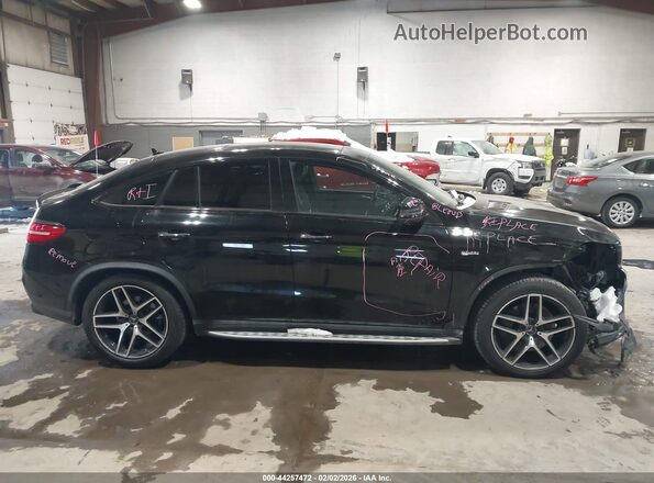 4JGED6EB8KA137977 2019 MERCEDES-BENZ AMG GLE 43 COUPE Черный Вид задней части салона