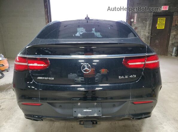 4JGED6EB8KA141186 2019 MERCEDES-BENZ GLE Black Widok z tyłu
