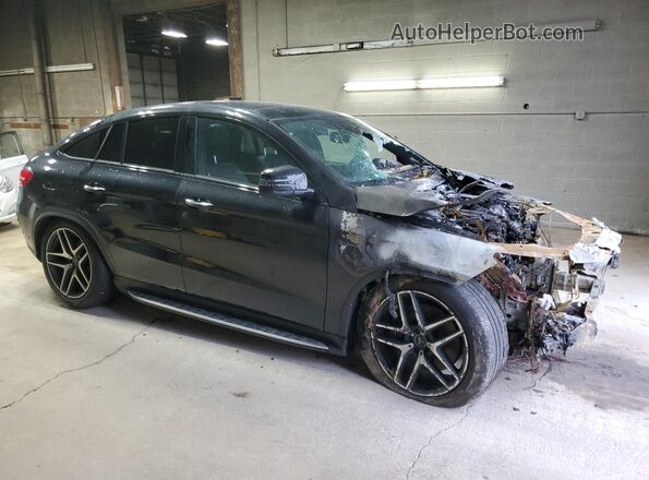 4JGED6EB8KA141186 2019 MERCEDES-BENZ GLE Black Przód prawy
