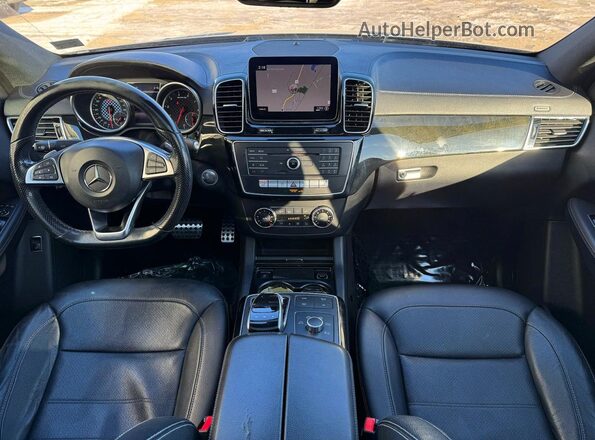 4JGED6EB9JA103111 2018 MERCEDES-BENZ GLE Черный Вид задней части салона